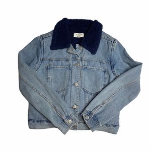 Pacsun Sherpa Lined Denim Jacket
